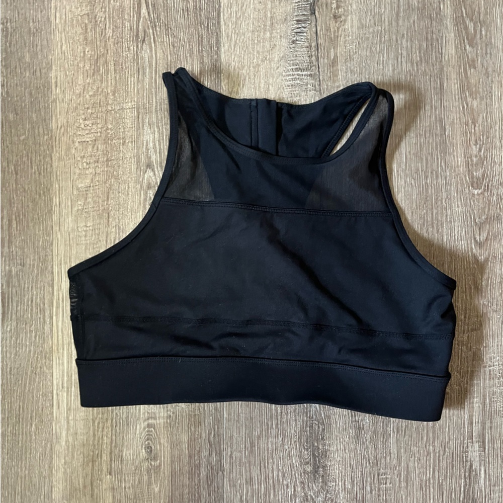 Ziva Active Black Sports Bra